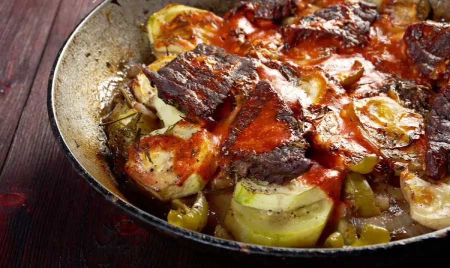 Ragout de ternera al estilo francés
