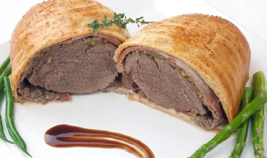 Receta para preparar Solomillo Wellington
